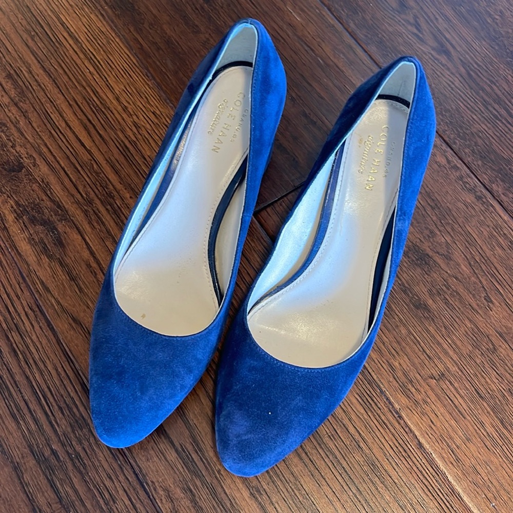 COLE HAAN suede shoe